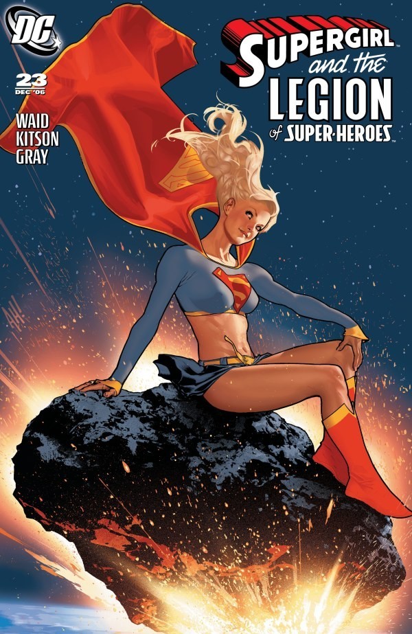 Supergirl and the Legion of Super Heroes #23 Facsimile Hughes Cover A (0024)