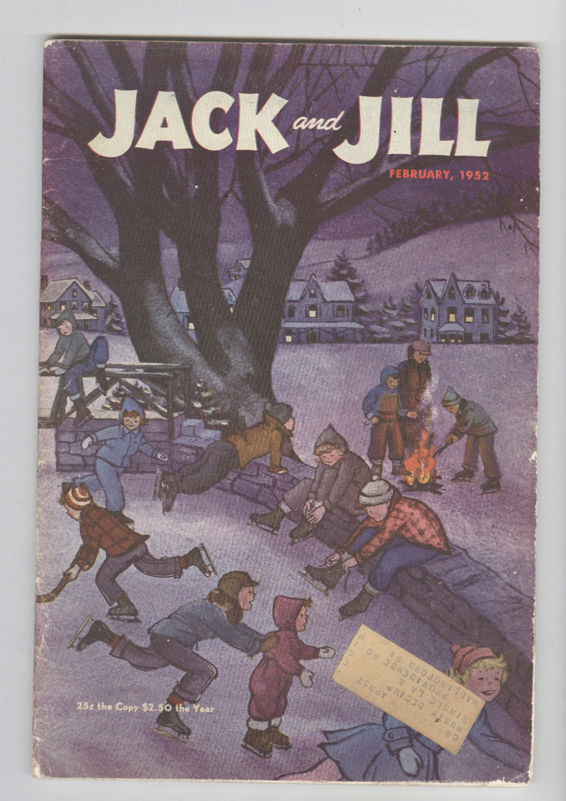Jack and Jill Volume 14 #4 February 1952 VG Abraham Lincoln