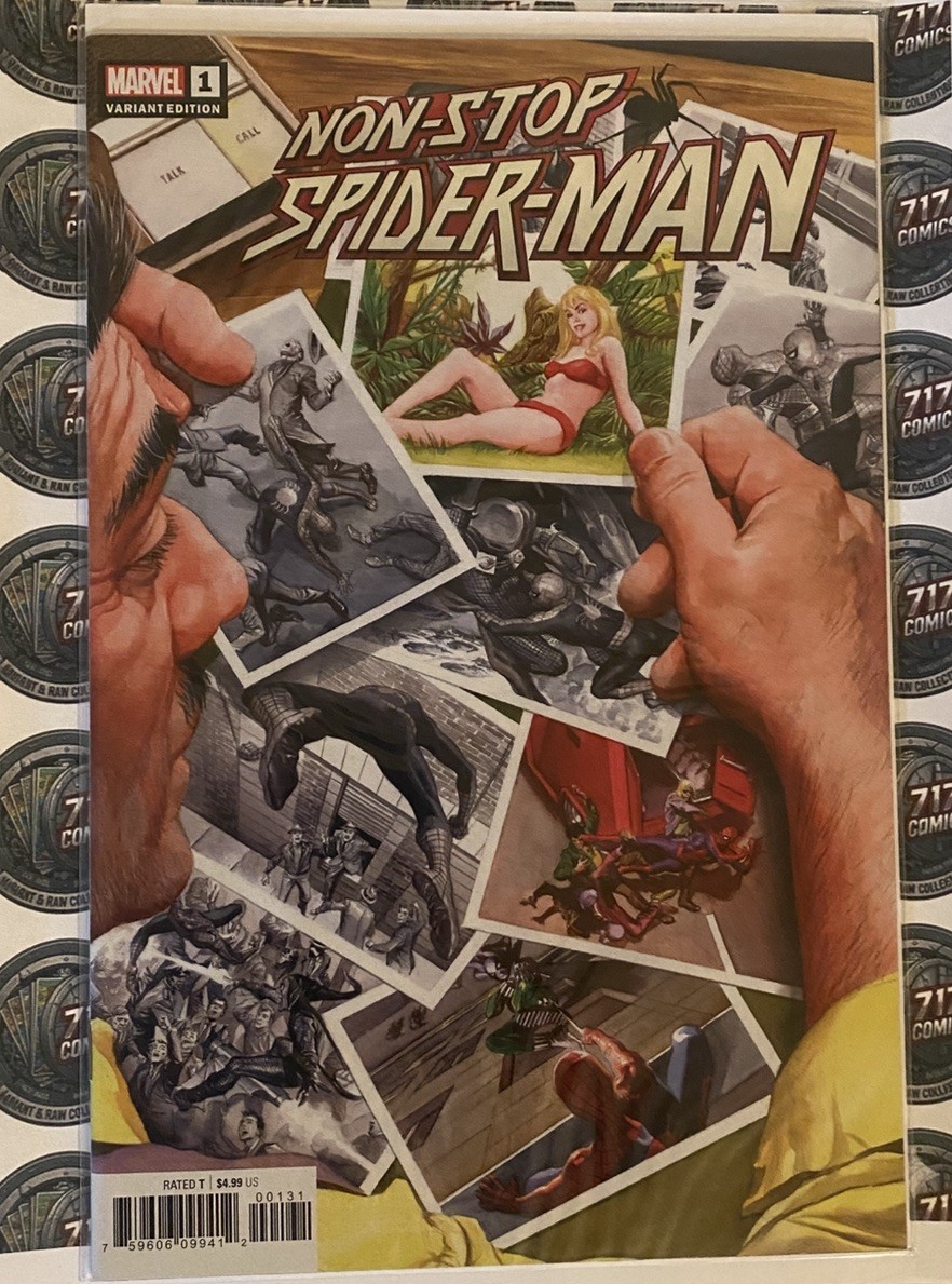 Non-Stop Spider-Man #1 (2021) Marvel Comics Alex Ross Variant Cover NM