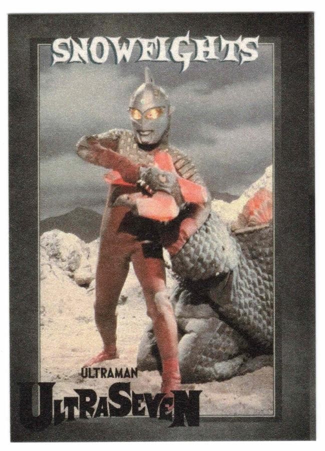 Ultraman Trading Cards Series 2. Snowfights Insert Card #SF4. RRParks 2023