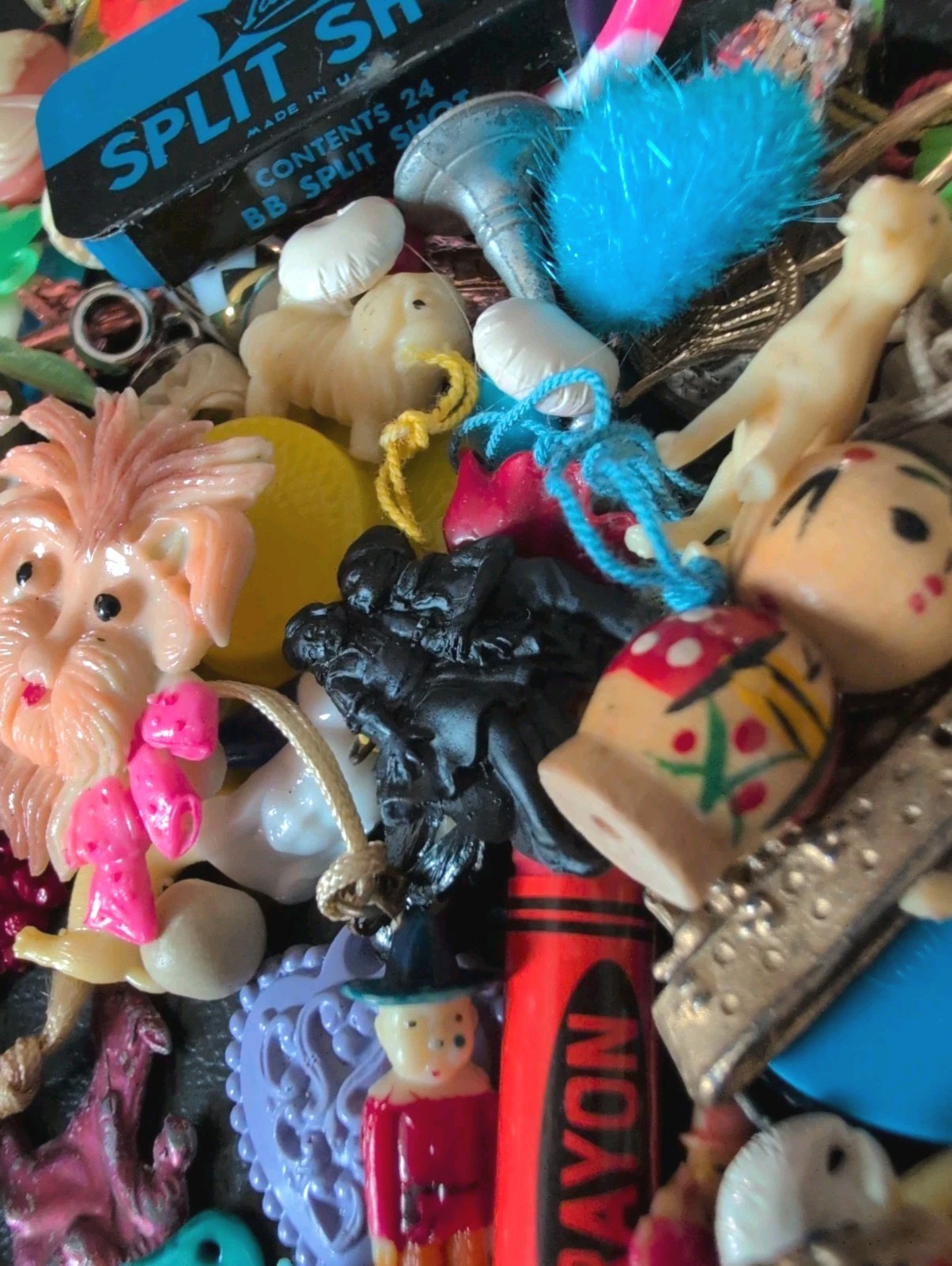 100+ Vintage Cracker Jack Celluloid Charm Premium Prize Gum Ball Machine Toys #2