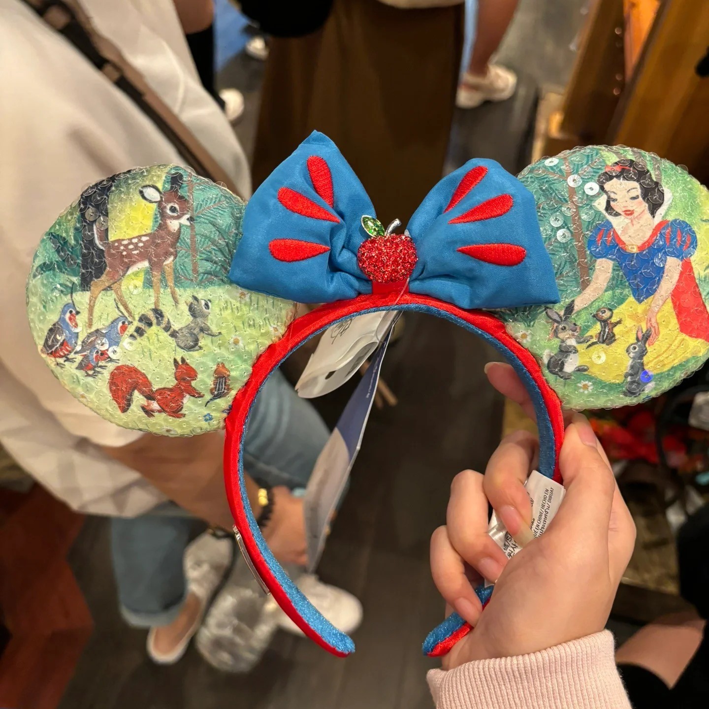 Disney· Parks 100 Years Decades 2 of 10 Snow White Minnie Ears Headband 2024