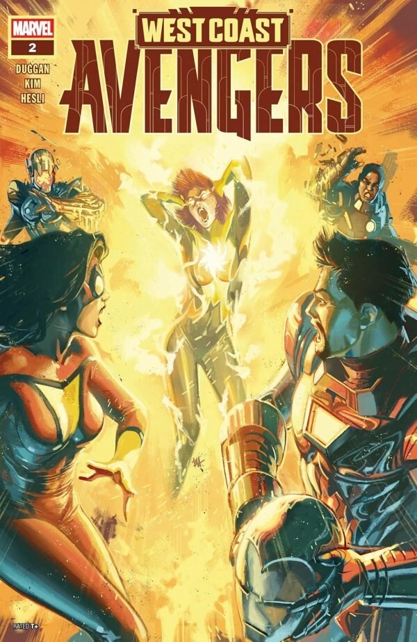 West Coast Avengers #2 Ben Harvey Variant Cover 12/25 Marvel Comics