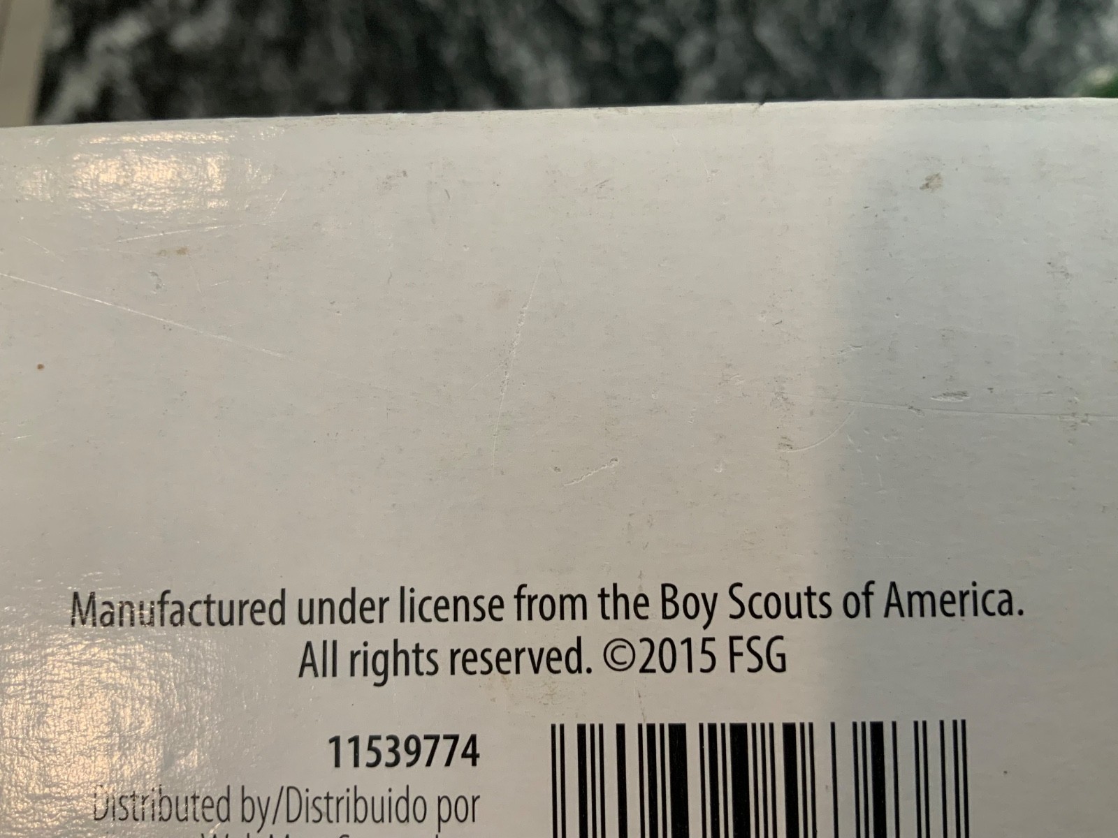 Boy Scouts of America Christmas Village Log Cabin Set Lights Up Complete RARE