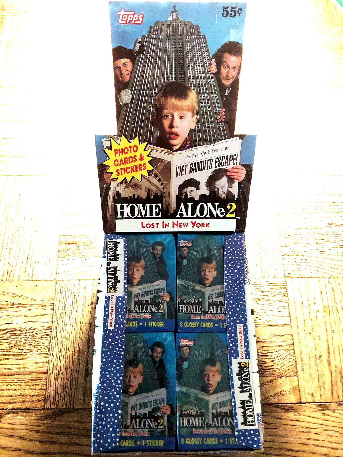 “HOME ALONE 2” 1 PACK OF TRADING CARDS TOPPS 1992