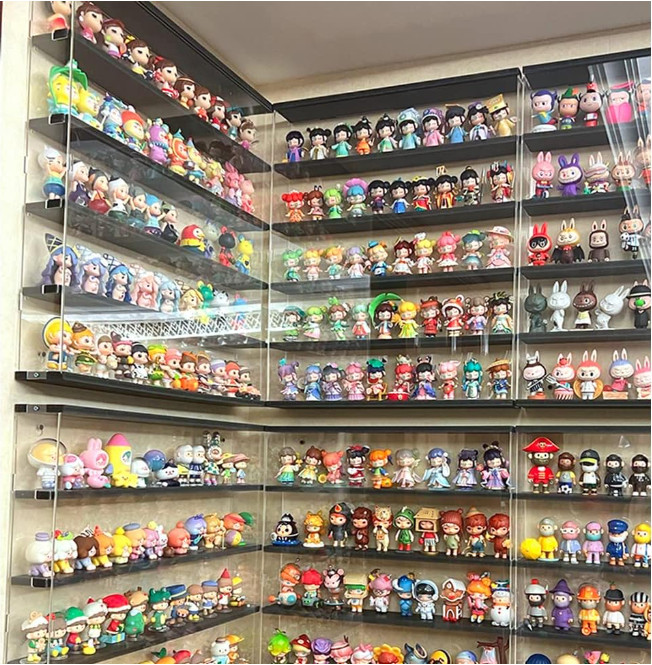 Acrylic Display Case Wall Mounted Funko Lego/POP Shelve Showcase Display Cabinet