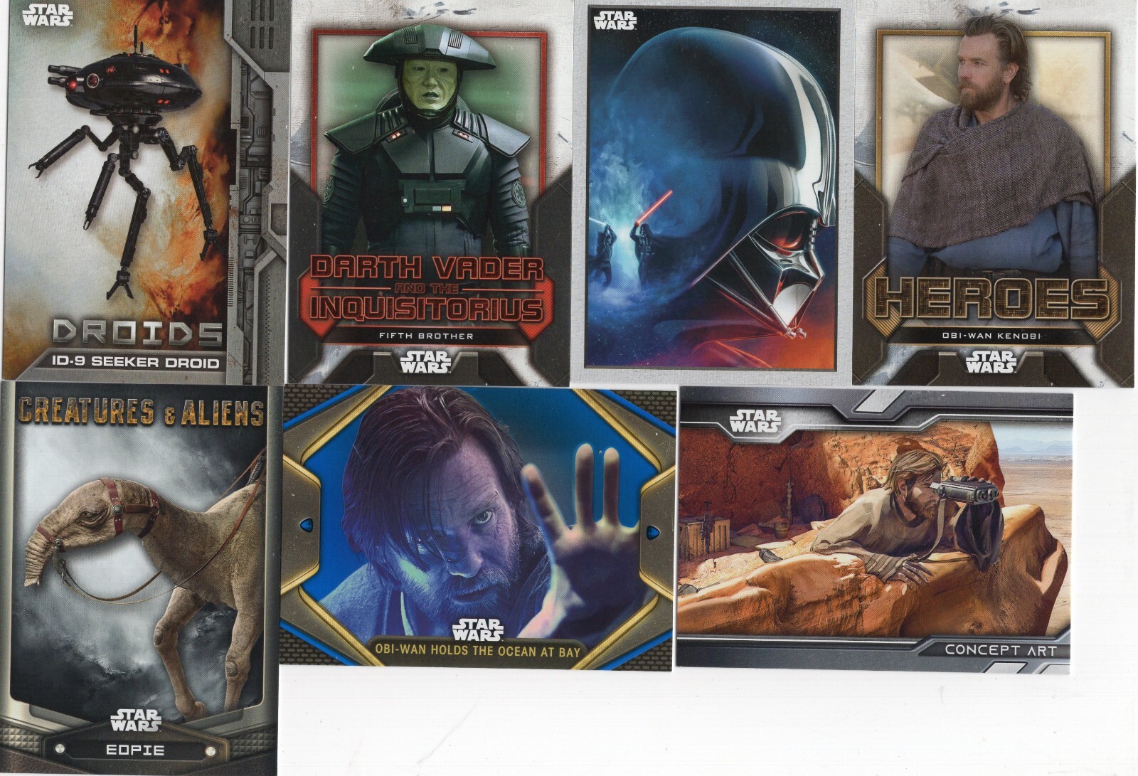 2023 Topps Star Wars Obi-Wan Kenobi – Parallel & Insert Cards – Pick From List