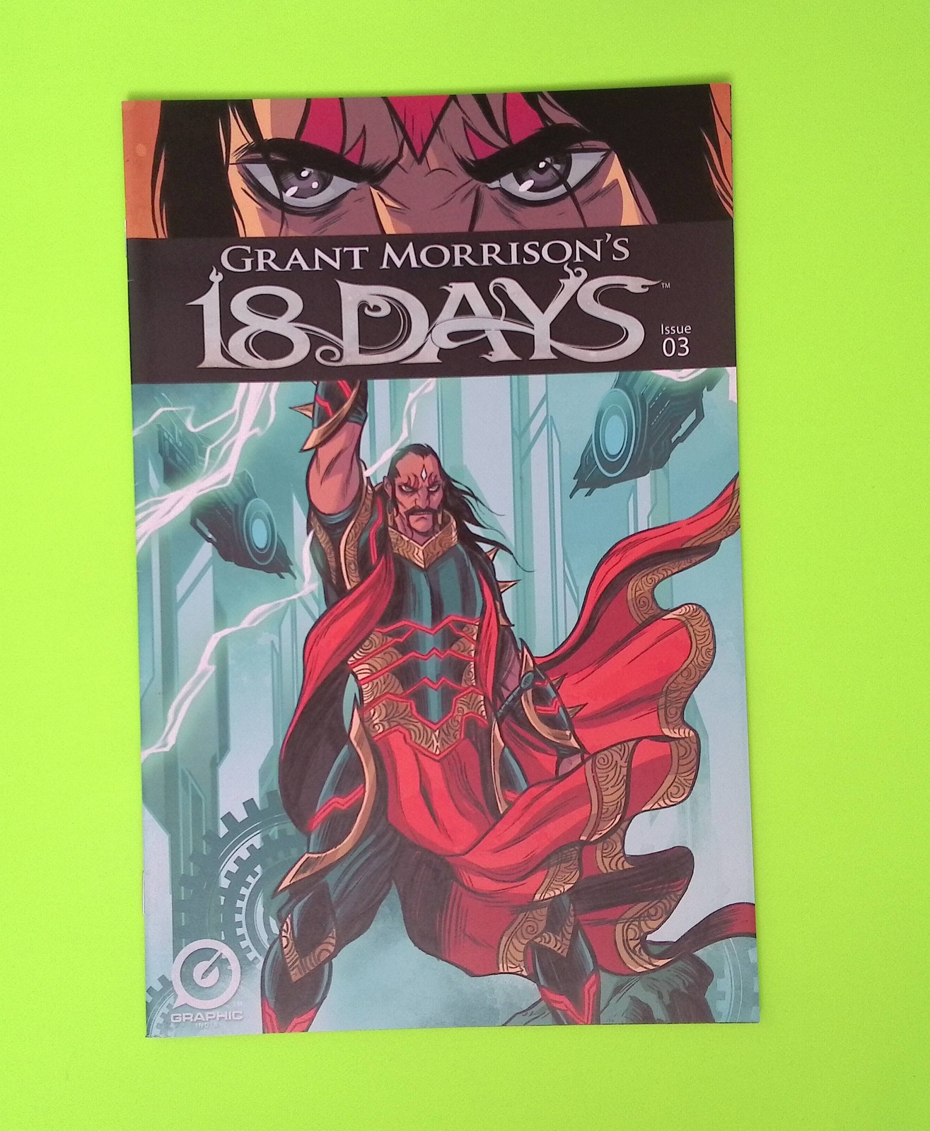 Grant Morrison’s 18 Days #3 2015 Graphic India High Grade Comic Book X208-75