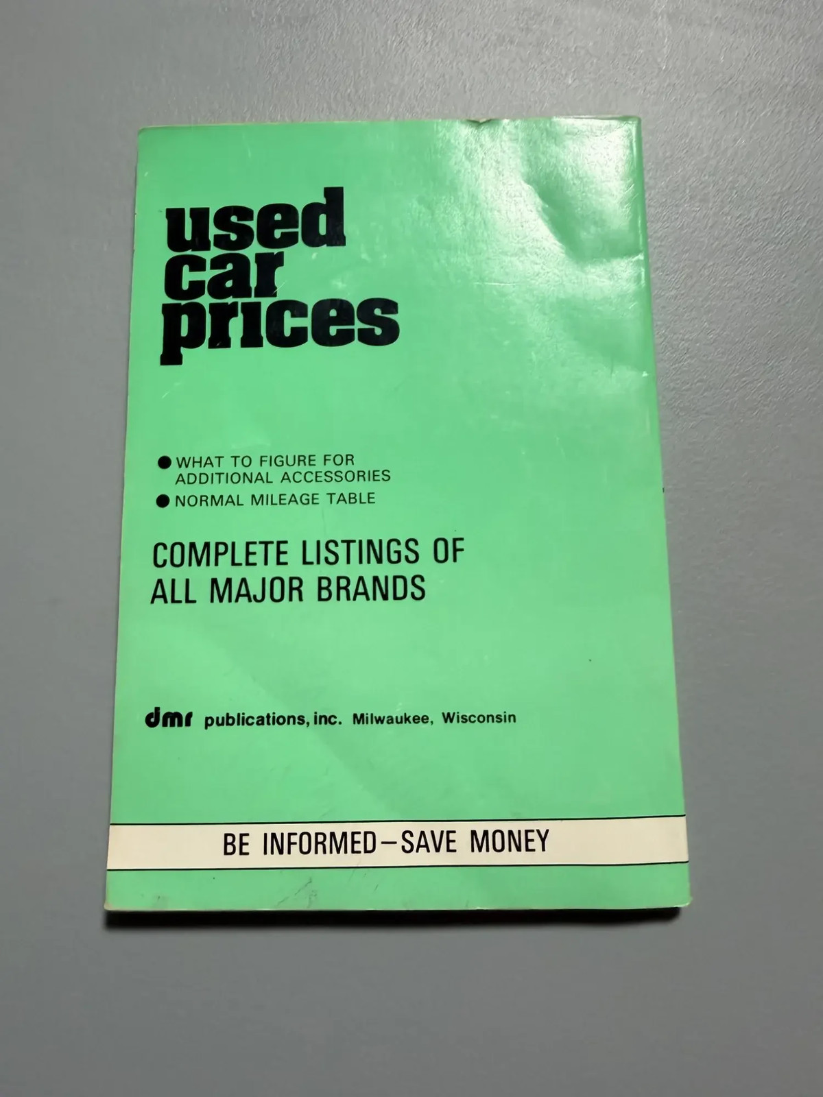 Buyer’s Guide Reports Used Car Prices Winter Vol V No 15 DMR Paperback Used