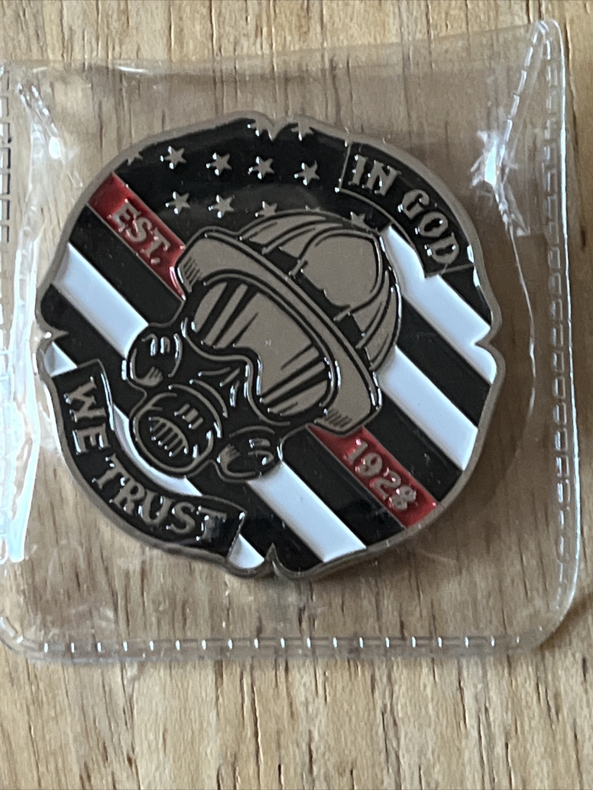 MOORELAND Fire Department Challenge Coin IN GOD WE TRUST EST. 1920 – NEW