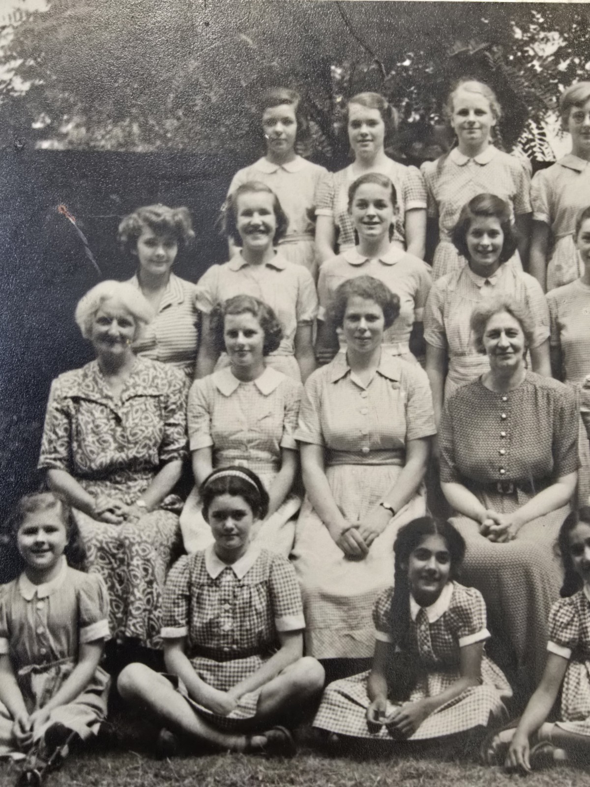 BLACKHEATH HIGH SCHOOL Original Group Photo 1945-1951 Blackheath House London