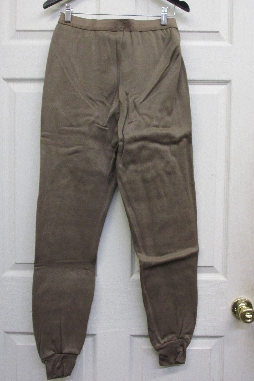 New USGI Polypro Cold Weather Drawers Pants ECWCS Thermal Army Brown – Medium