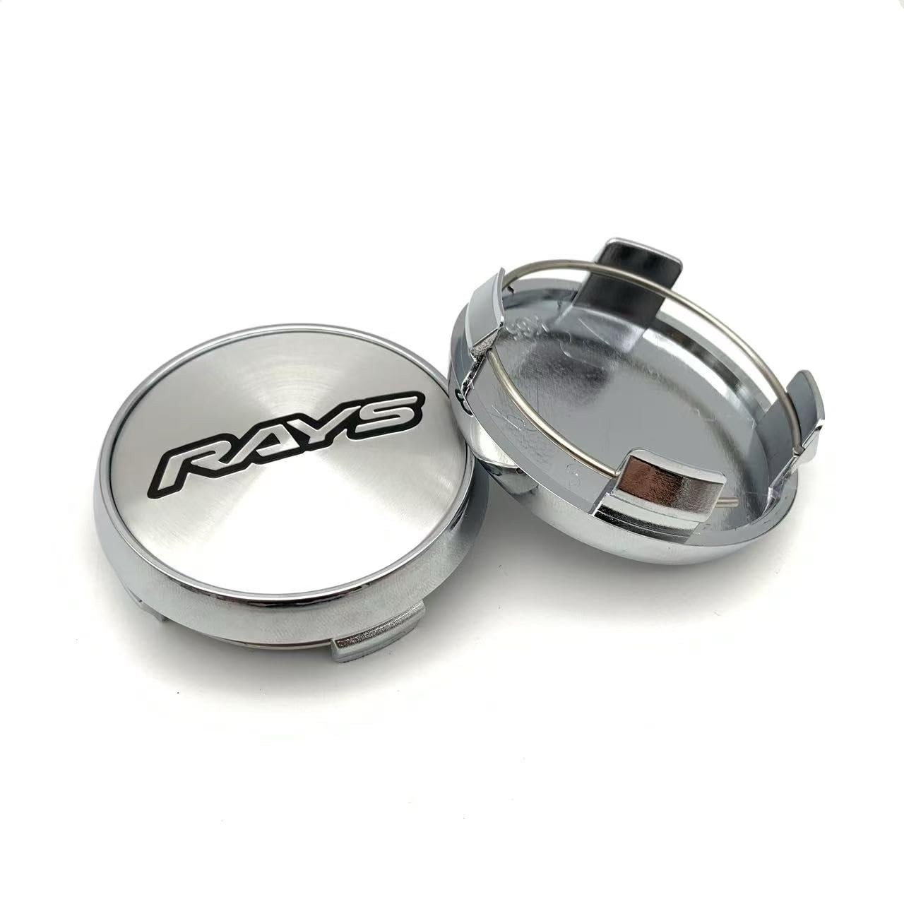 4pcs Wheel Hubcaps Fit Rays TE37 RE30 CE28n Center Covers Multi Piece Caps 70