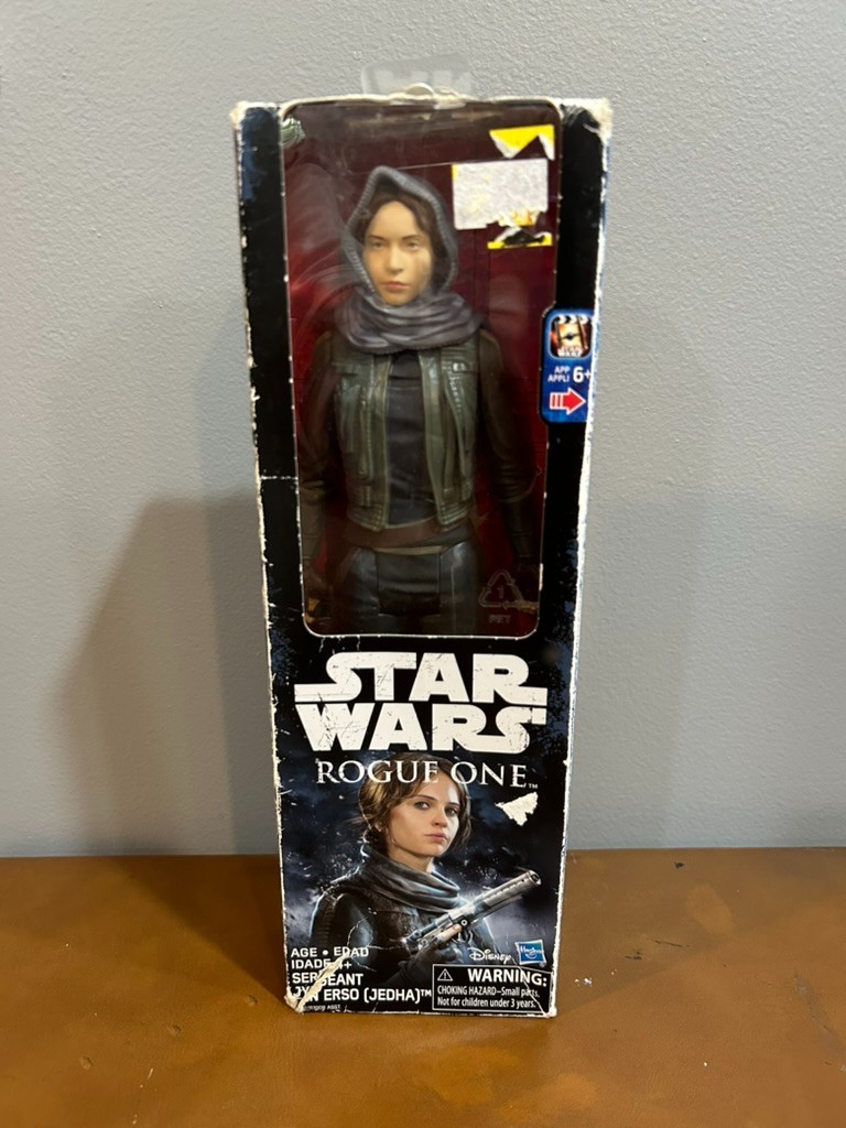 Sergeant Jyn Erso Jedha Star Wars Rogue One Figurine New In Box Disney Hasbro
