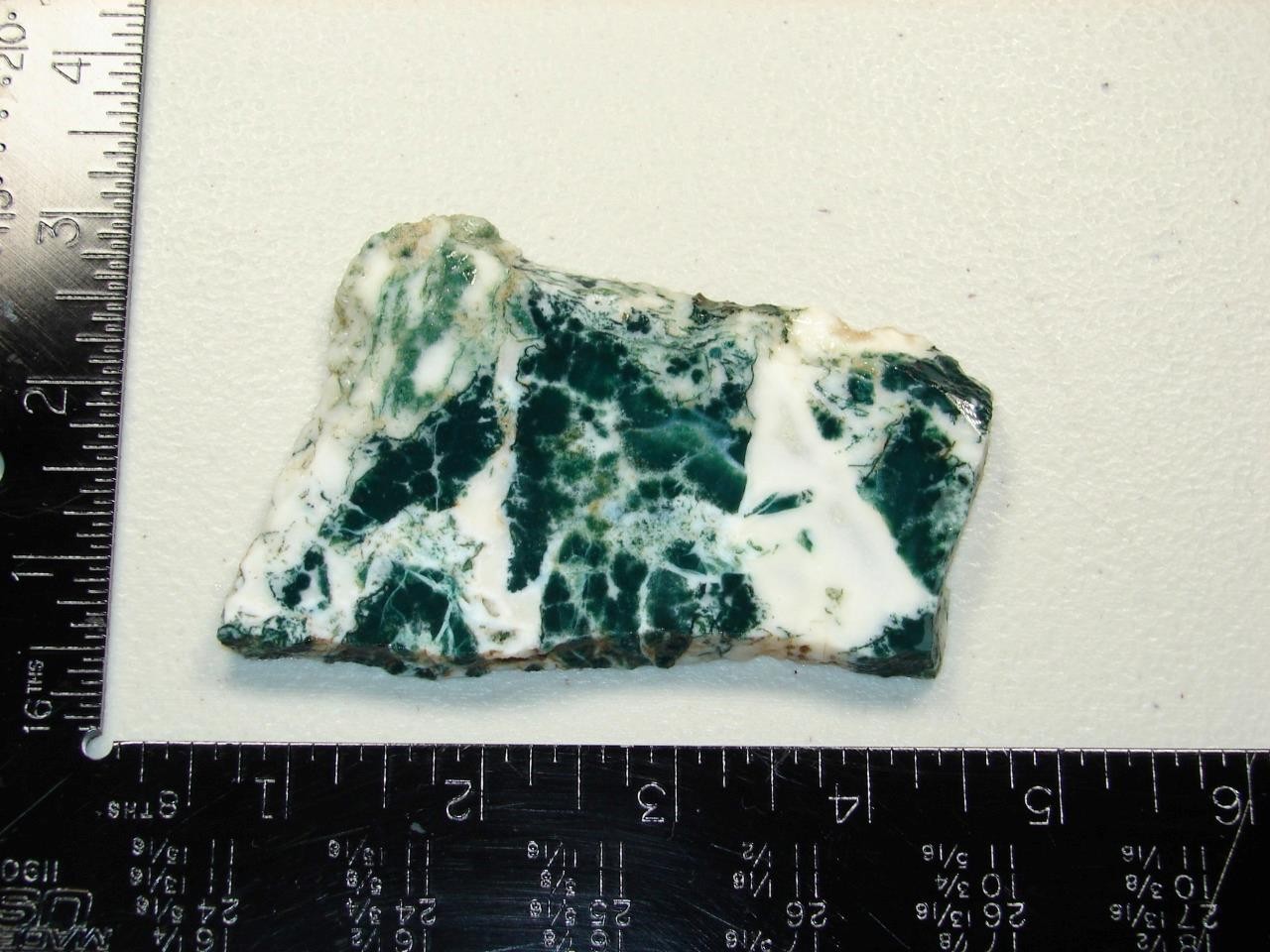 Green Tree Moss Agate Slab – 78g – India – Old Collection / Old Material