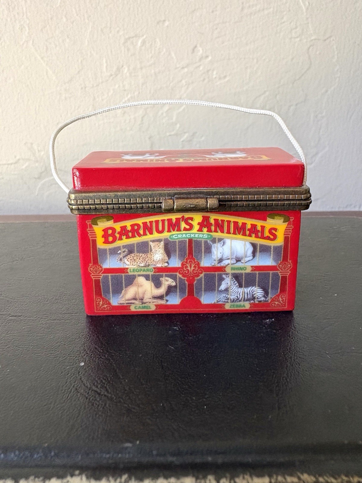 PHB Midwest Cannon Falls Hinged Trinket Box Barnum’s Animals Crackers NIB