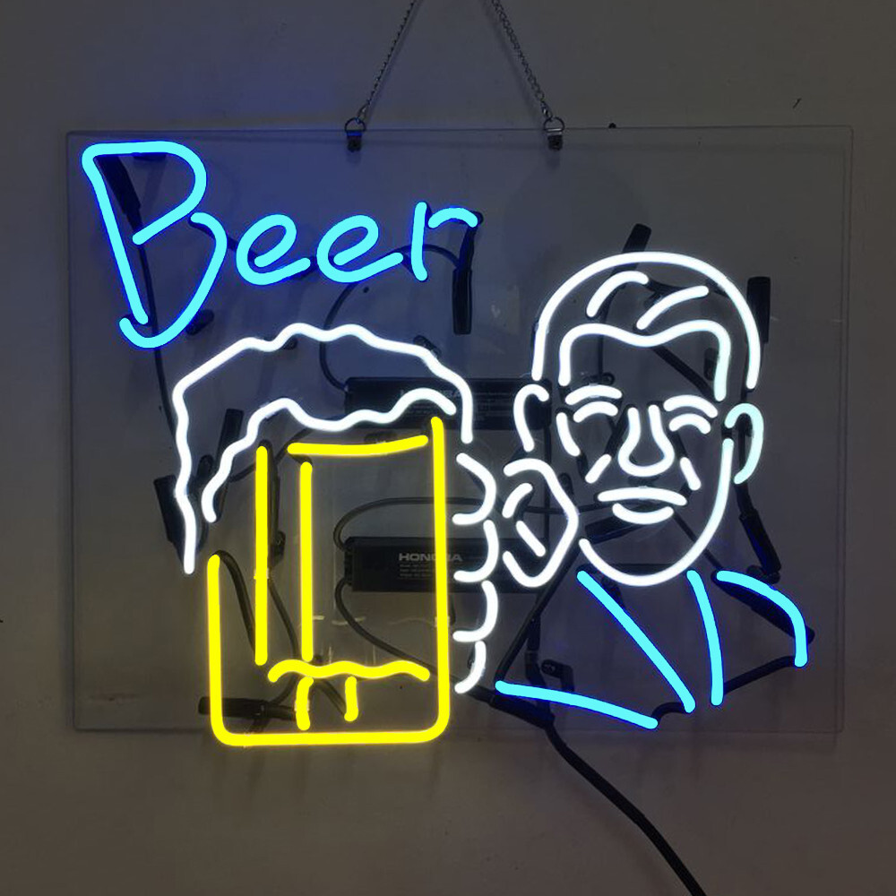 Cheers Beer Neon Sign Acrylic 20″x16″ Glass Bar Pub Wall Deocr Artwork