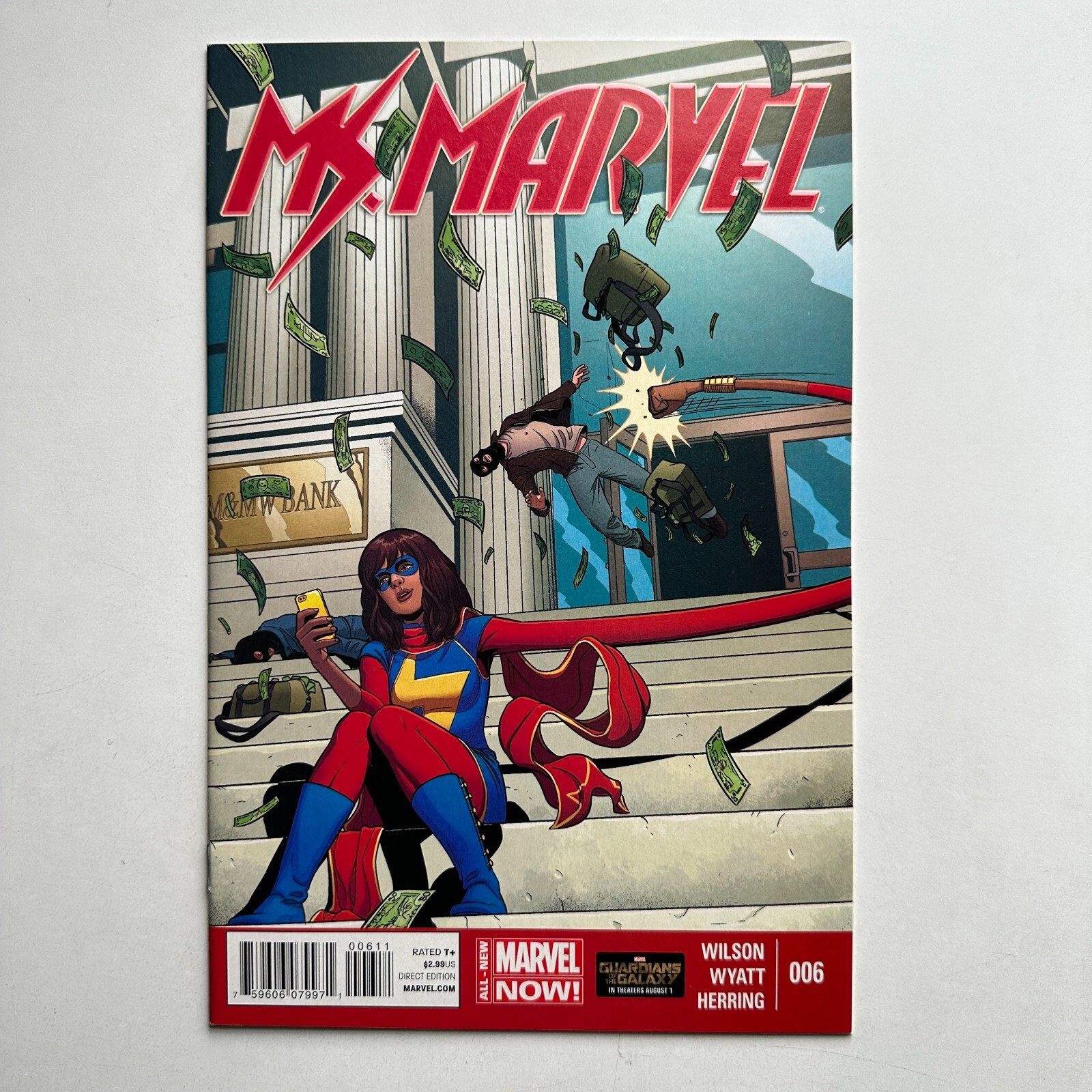 Marvel Comics Ms. Marvel #6 Key 1st Print First Inventor MCU Disney+ 2014