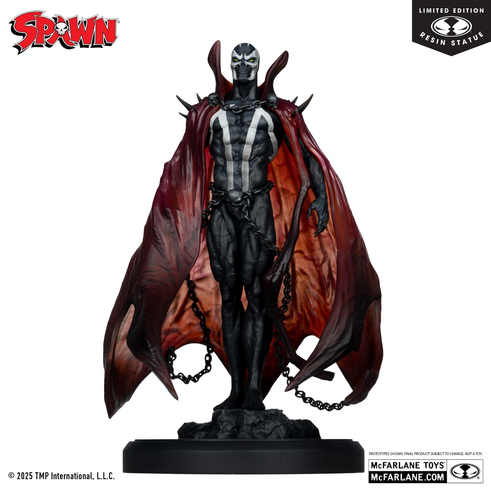 Spawn by Pupeteer Lee (Black White & Red All Over) 1:10 Scale Resin Statue Limit