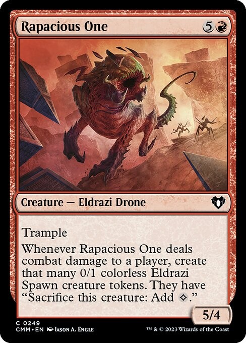 [MTG] Rapacious One (Foil) (0249) (CMM) LP-HP