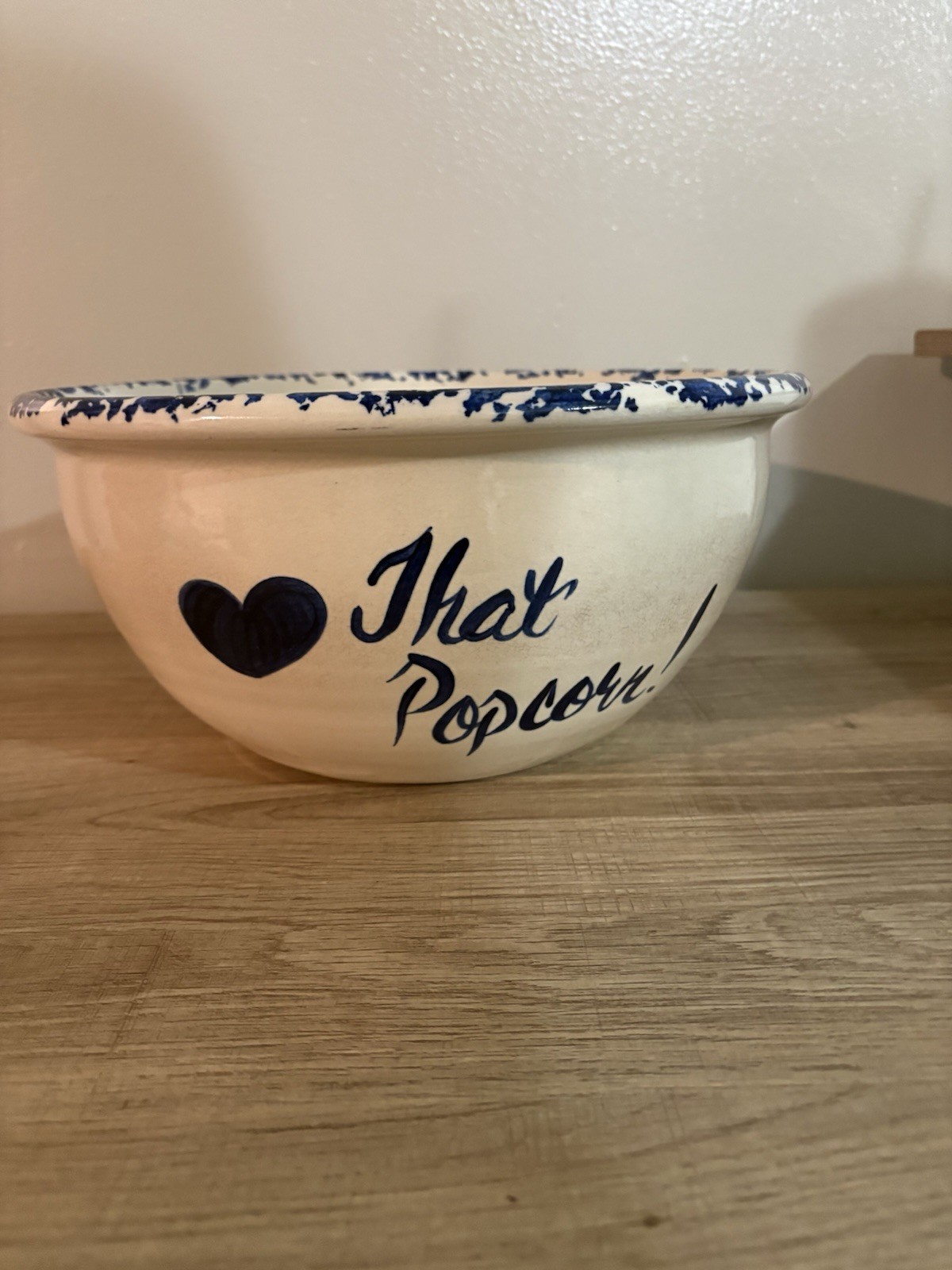 Antique Popcorn Bowl