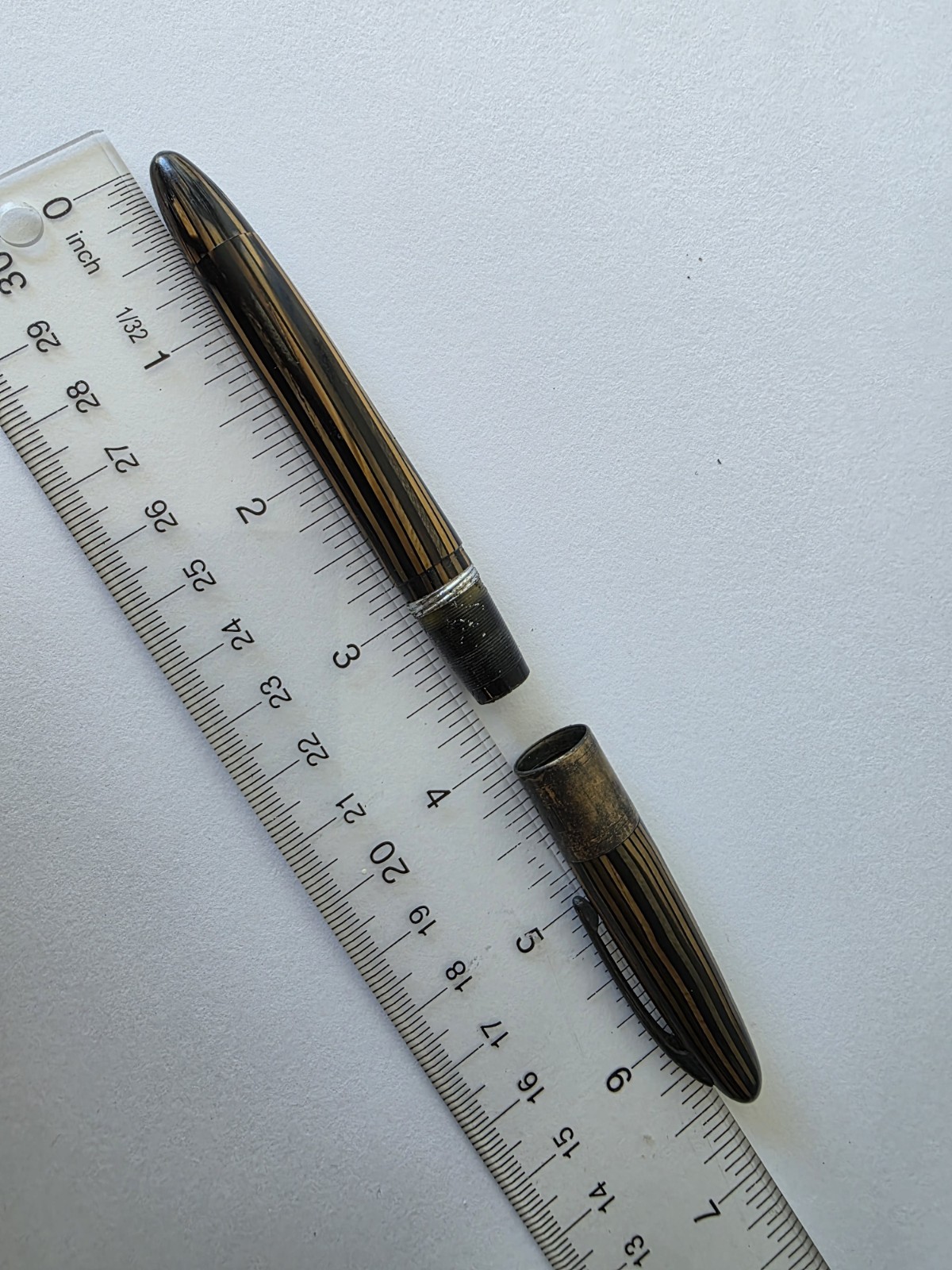 Vintage Sheaffer Lifetime NO NIB White dot Celluloid Fountain Pen 1930s