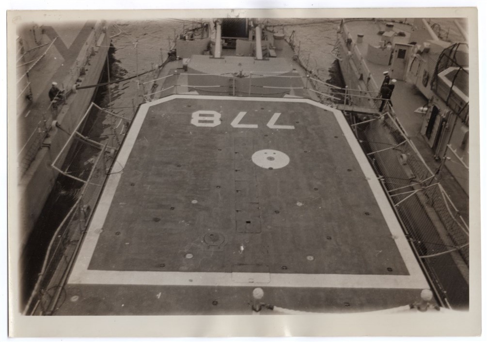 1960-1969 Destroyer DD-778 USS Massey FRAM Landing Pad 6×9 Original Photo #6