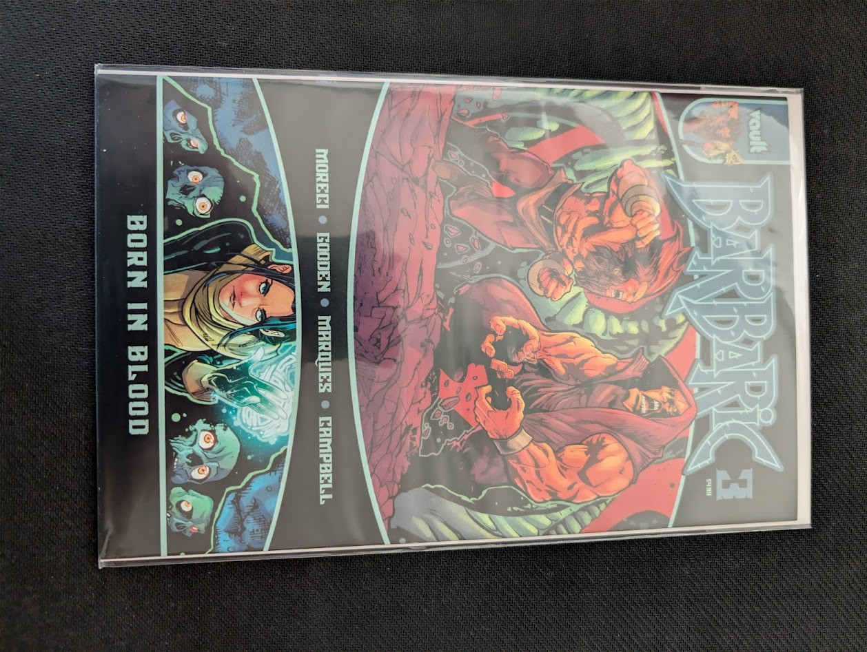 Barbaric: Born In Blood, 3A, Vault Comics, 2024