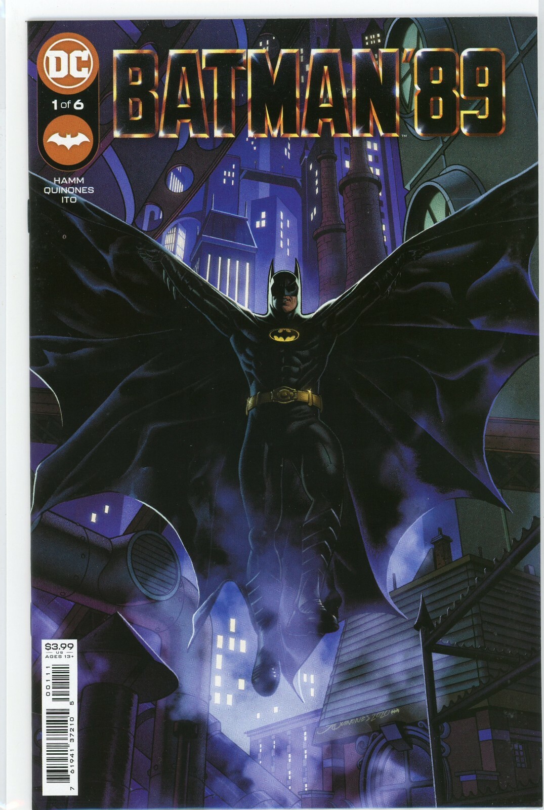 Batman 89 #1 (2021) DC Comics First New Robin Cvr A Joe Quinones See Scans