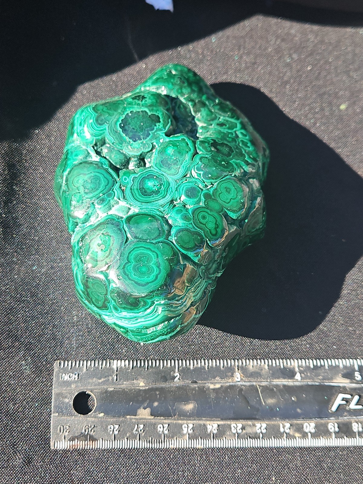 Malachite Polished Freeform Specimen (2lb 4.7oz)