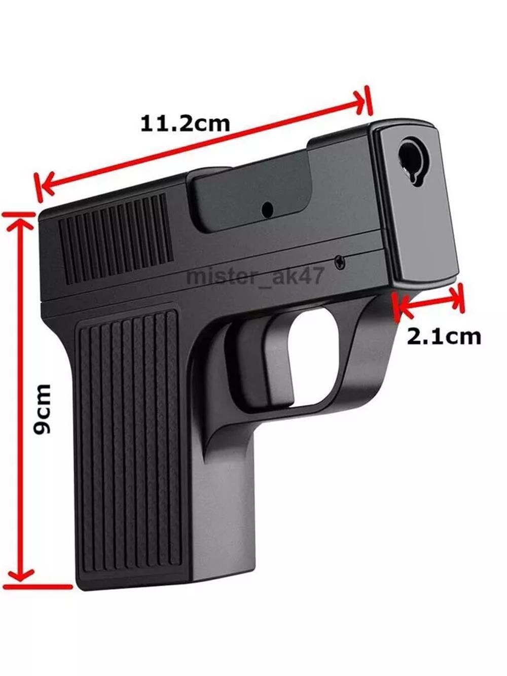 Unique Butane Cigarette LIGHTER & CASE Adjustable Jet Torch Flame Pistol Gun hot