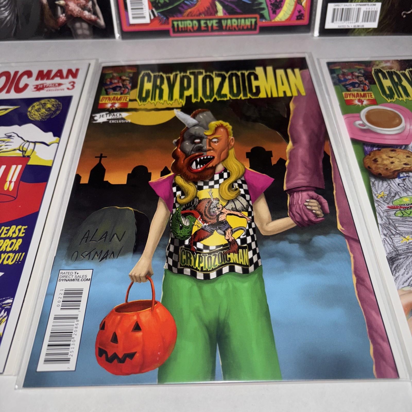 Cryptozoic Man #1–4 Complete Set 2013 Dynamite Comic Book Men Horror