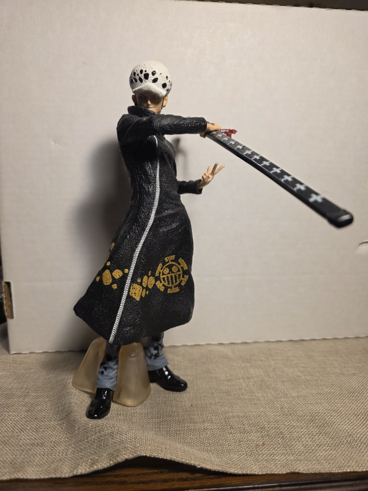 One Piece Trafalgar Law PVC 10 inches tall no box