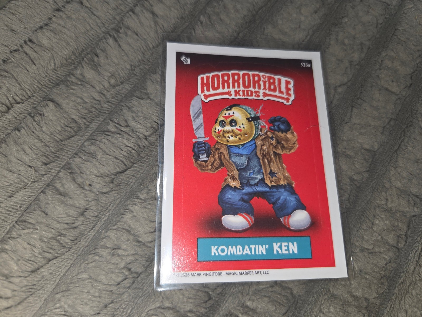 067: Horrorible Kids Series 10 Kombatin’ KEN #326a GPK, Friday the 13th