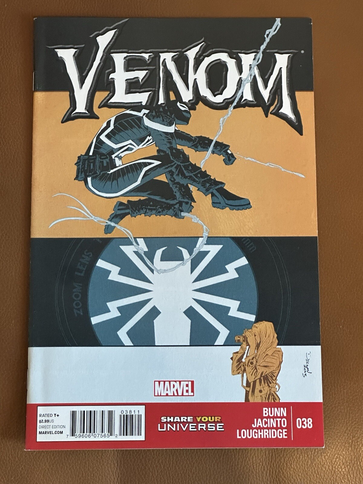 Venom # 38 / 1st Appearance of Mania / Cullen Bunn / Flash Thompson / 2013