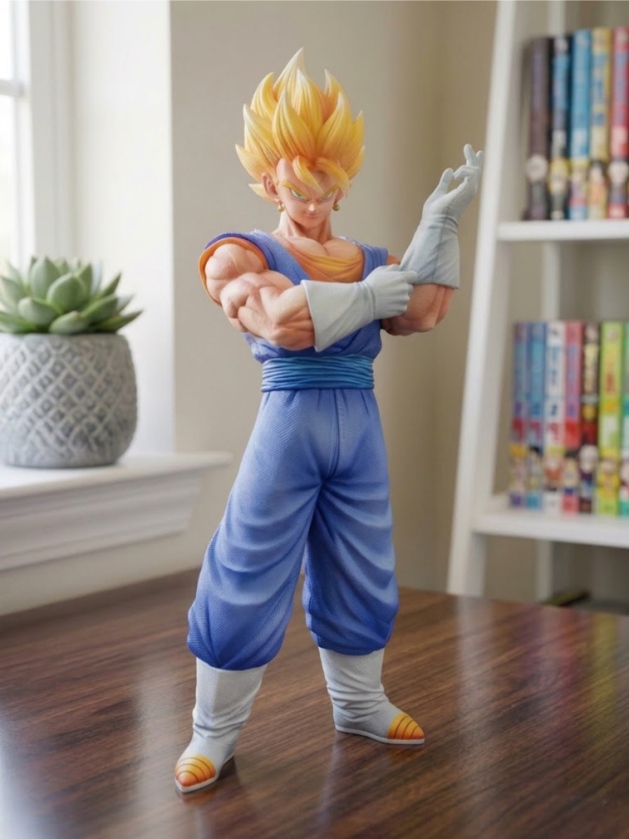 Super Saiyan Vegito 2 Multi-Changing Heads Dragon Ball Z Collectible Figure