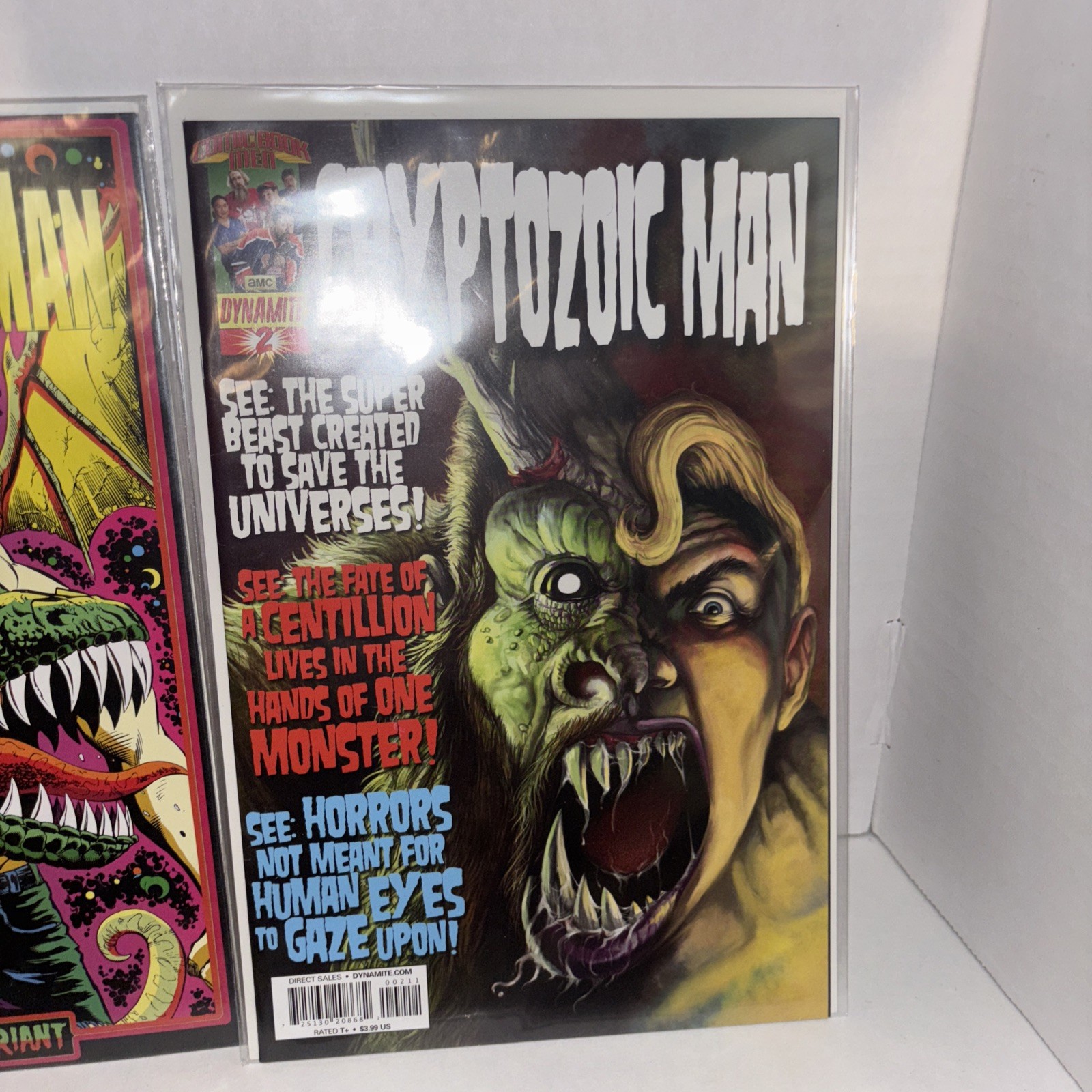 Cryptozoic Man #1–4 Complete Set 2013 Dynamite Comic Book Men Horror