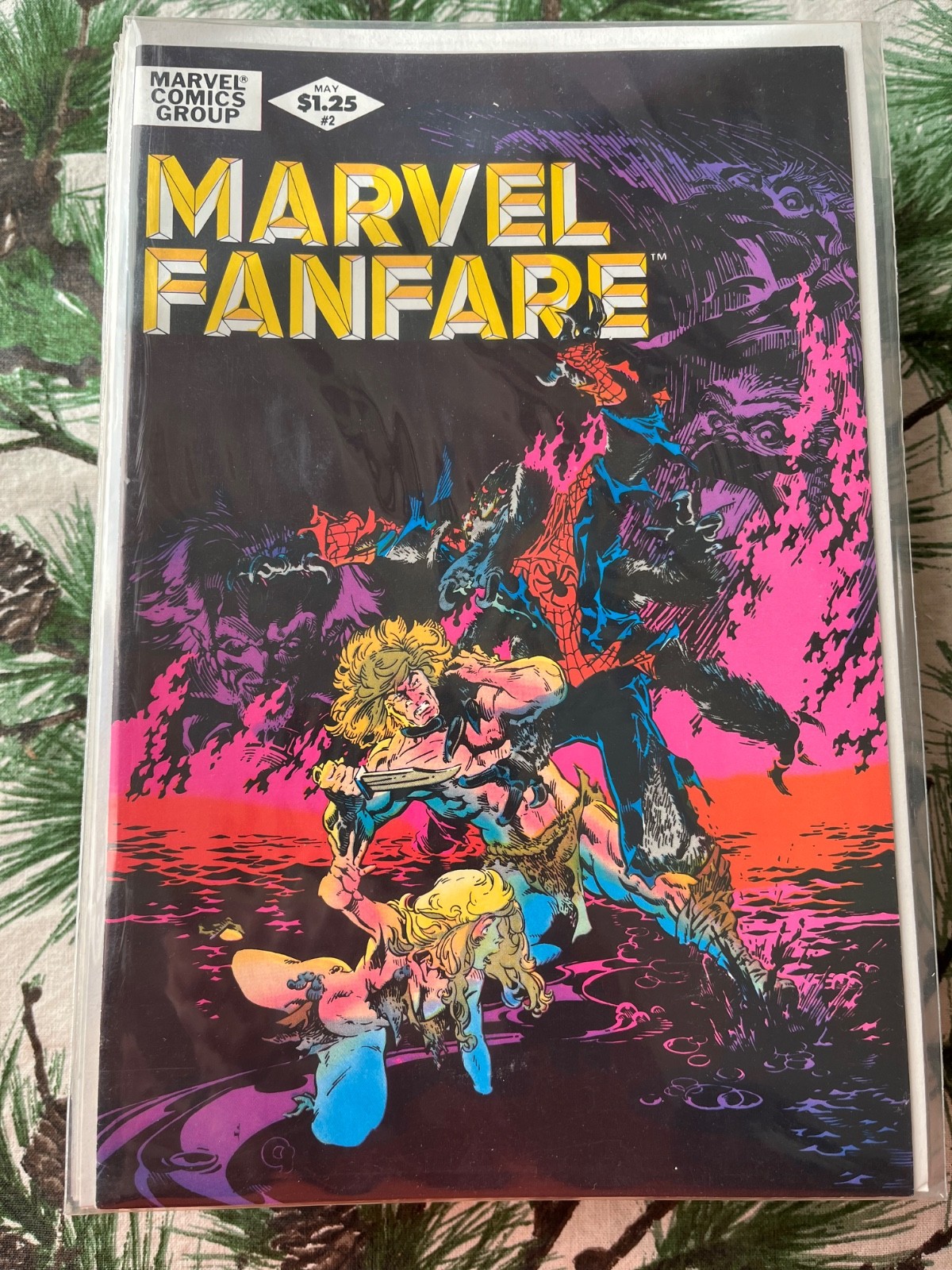 Marvel Fanfare Comics, assorted 1982-1991 F-VF