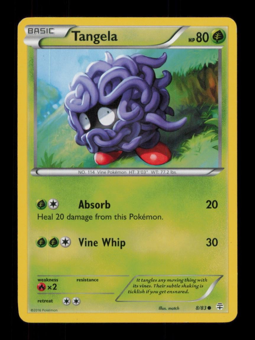 TANGELA COMMON 8/83 LP POKEMON