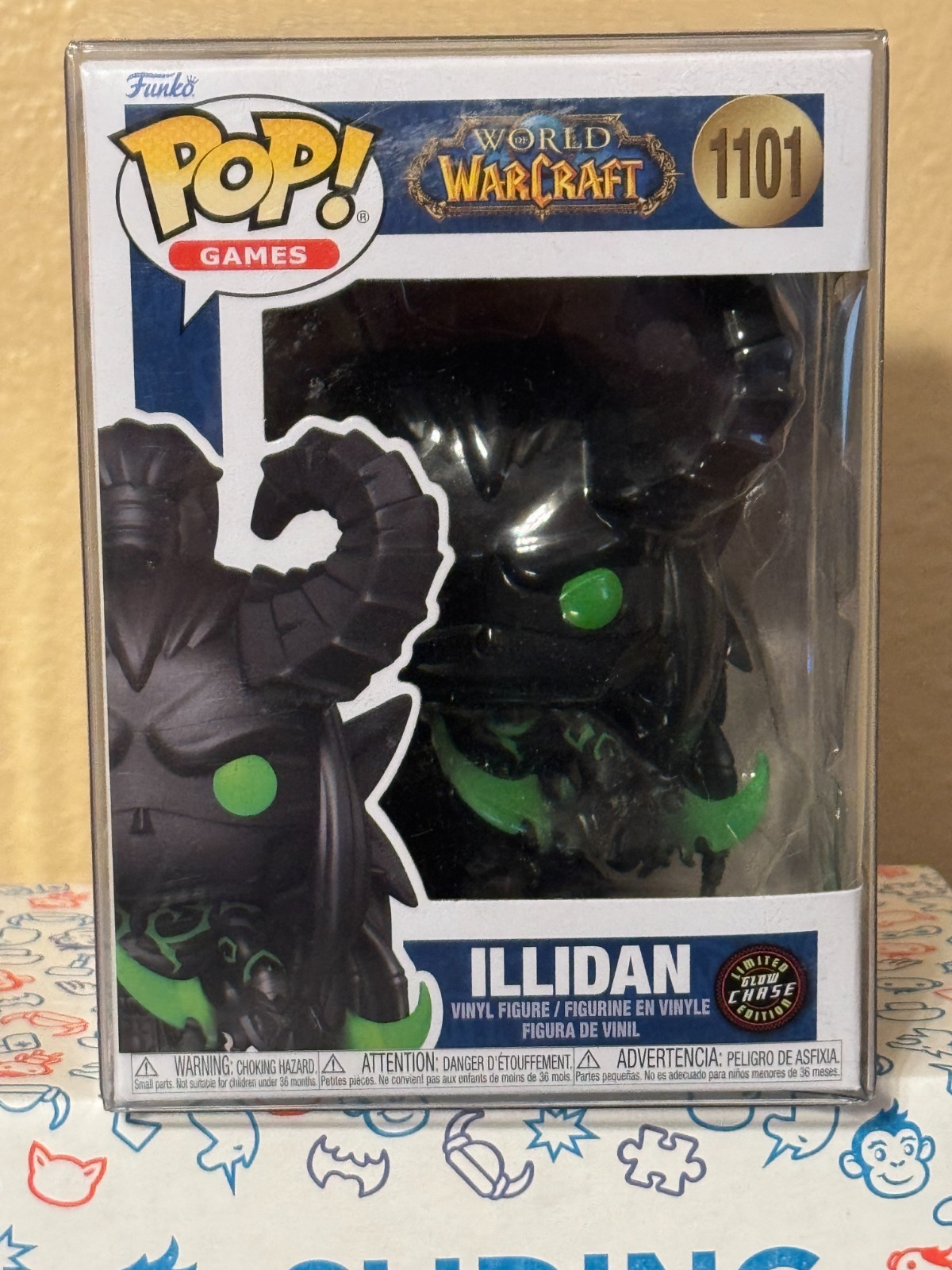 Funko Pop! Vinyl: World of Warcraft – Illidan (Glow) (Chase) #1101
