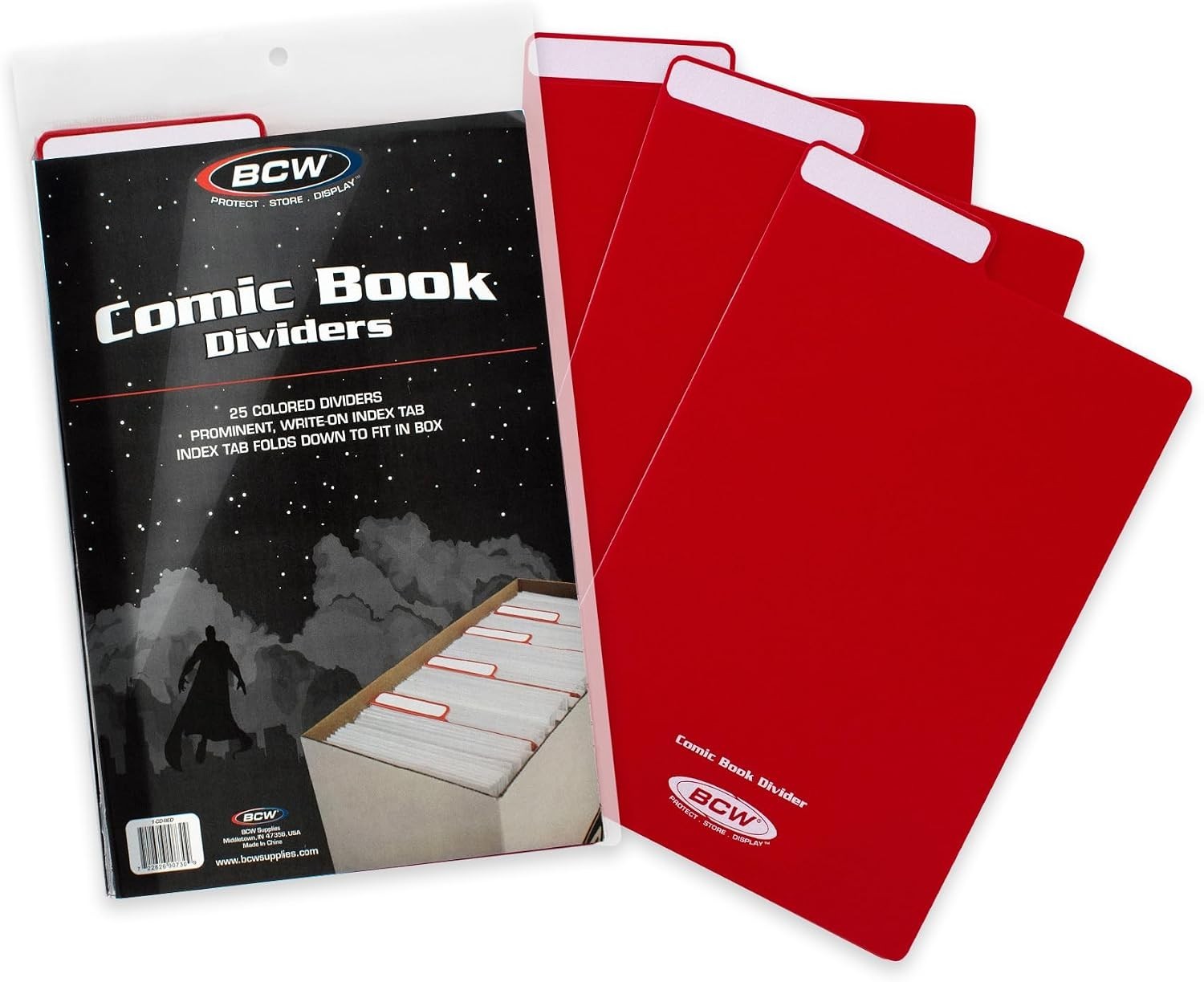 Efficient Comic Organization | Archival Dividers, 25 Pack