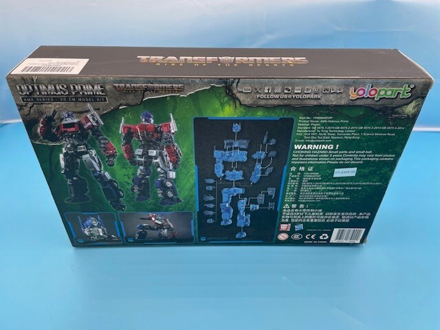 Yolopark Transformers Model Kit: OPTIMUS PRIME Action Figure (7.87″) AMK Series