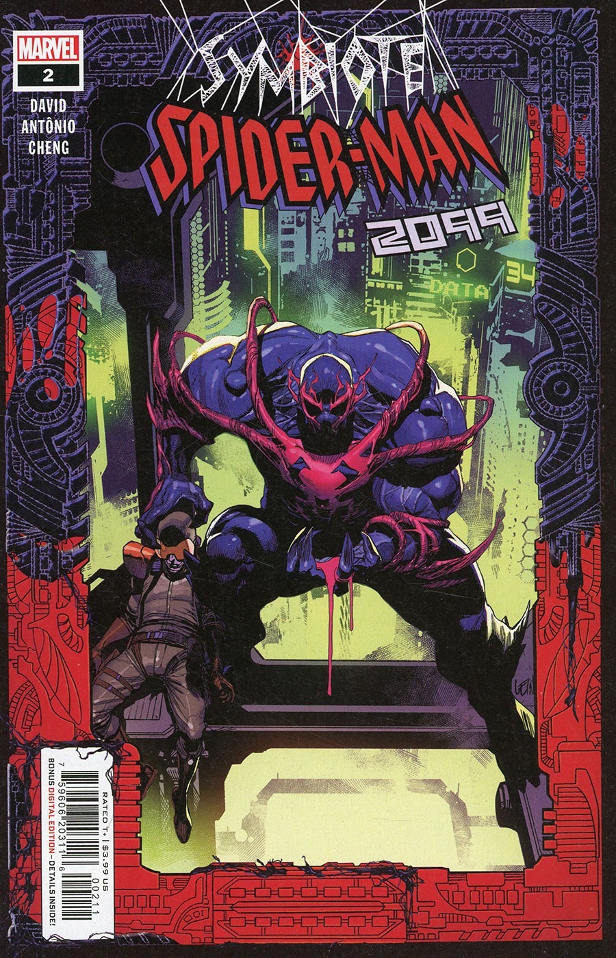 Symbiote Spider-Man 2099 #2 Cvr A Leinil Francis Yu Marvel