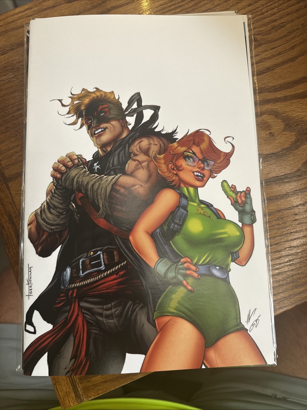 Artists Elite Primer Blue 1 | NM |Tyler Kirkham Whatnot Virgin Variant