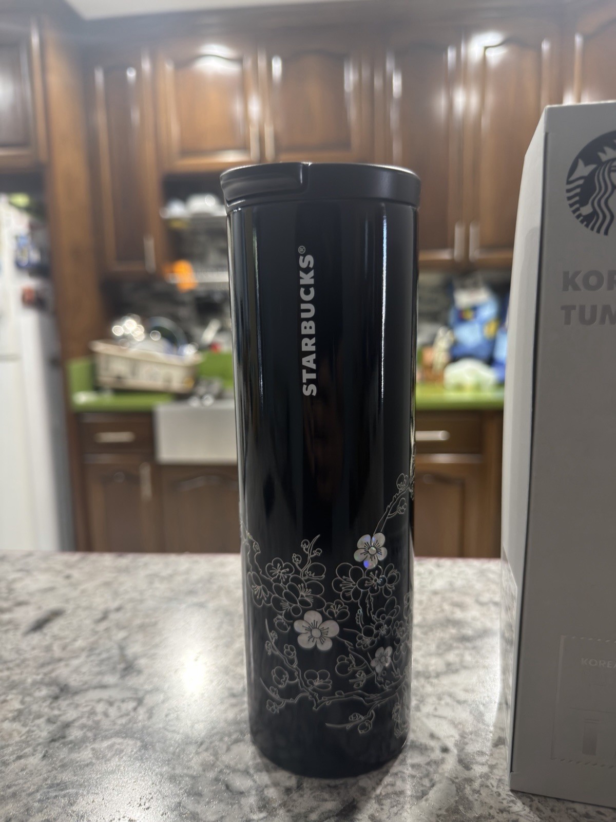 US Seller Starbucks Korea 2024 SS Korea black tumbler 473ml