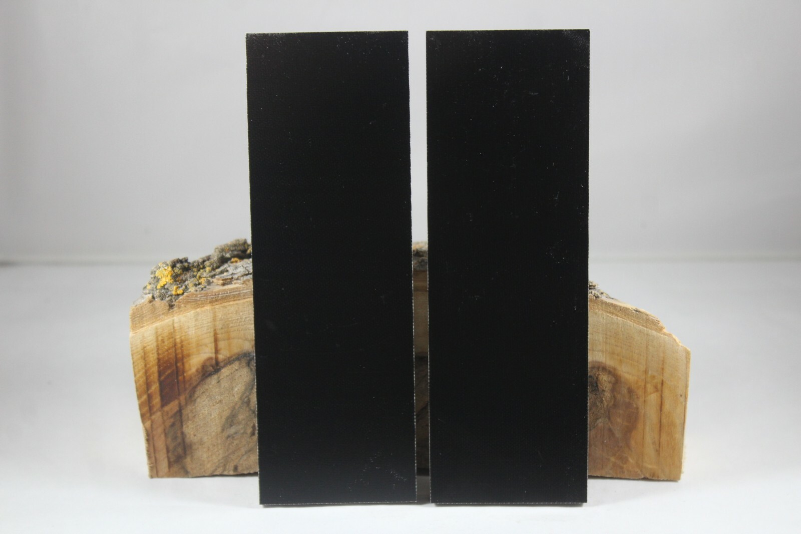 2 PCS OF .312″ BLACK G-10 KNIFE HANDLE MATERIAL BLANK SCALES G10 6″ X 2″