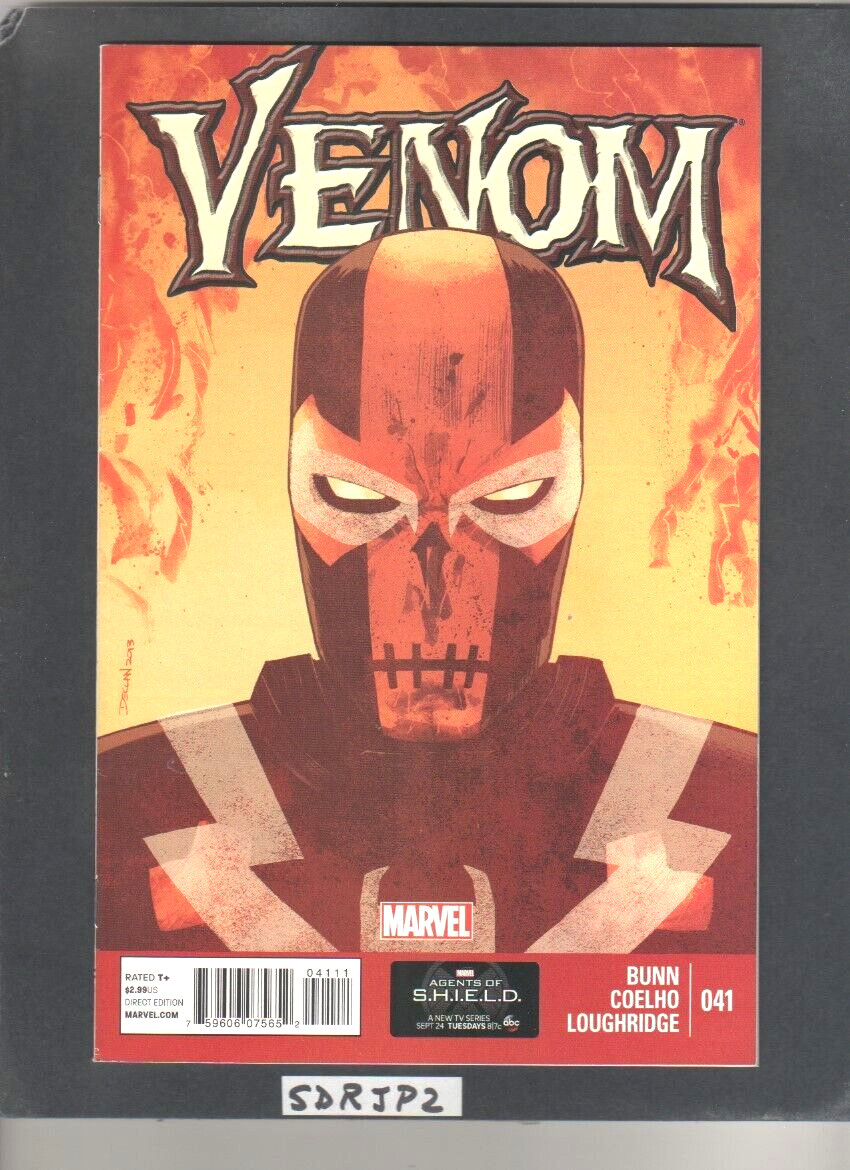 VENOM #41 NM 2013 1st PRINT MANIA CROSSBONES FLASH THOMPSON DECLAN SHALVEY COVER