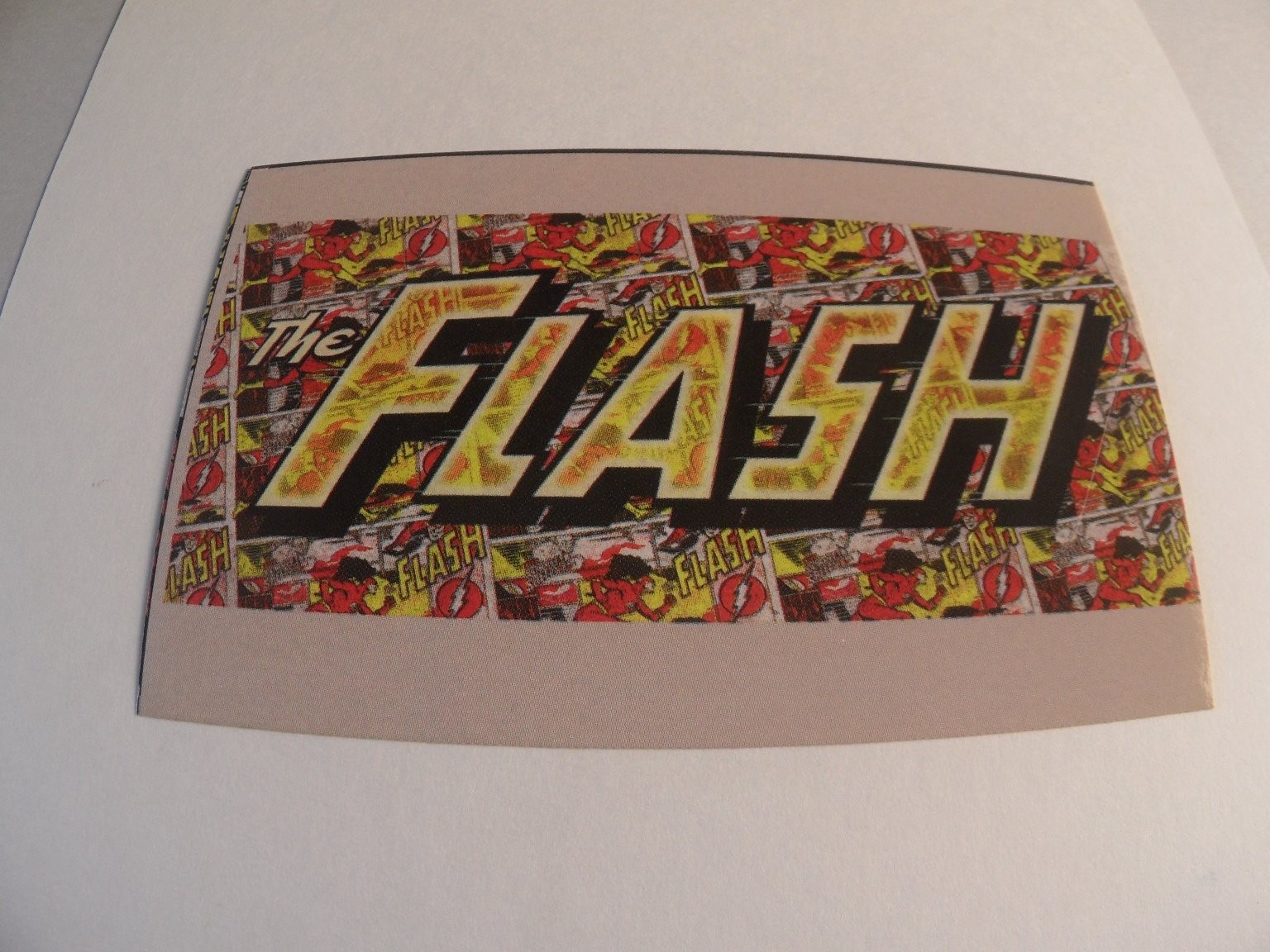 DC Comics The Flash Logo Sticker Series 2 WAR5134 Made in USA