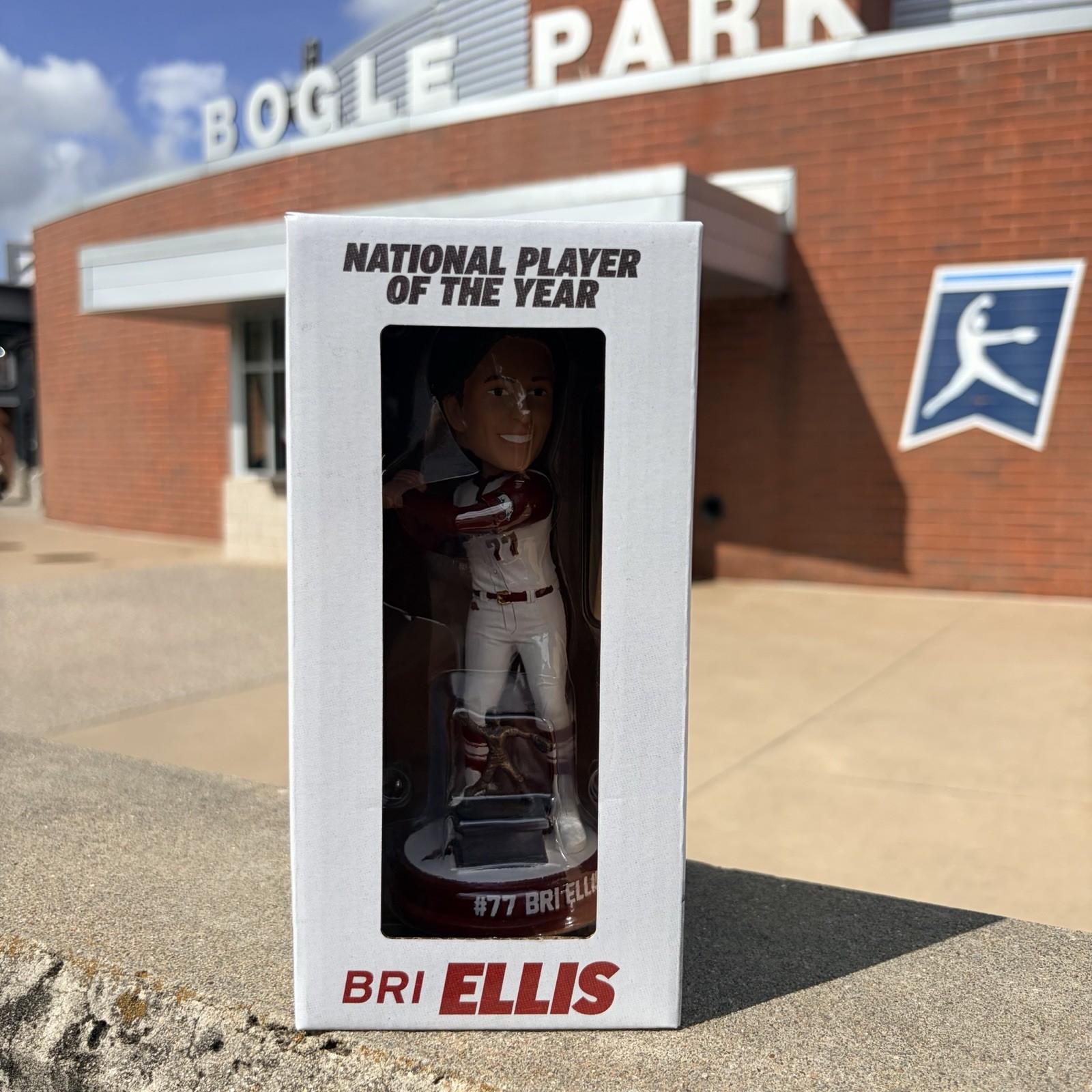 Arkansas Razorbacks Softball Bri Ellis Player Of Year Bobblehead Bogle Park SGA