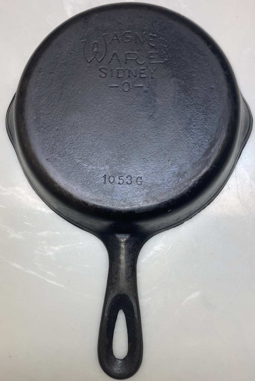 Vintage Wagner Ware Sidney O #3 1053G Cast Iron Skillet